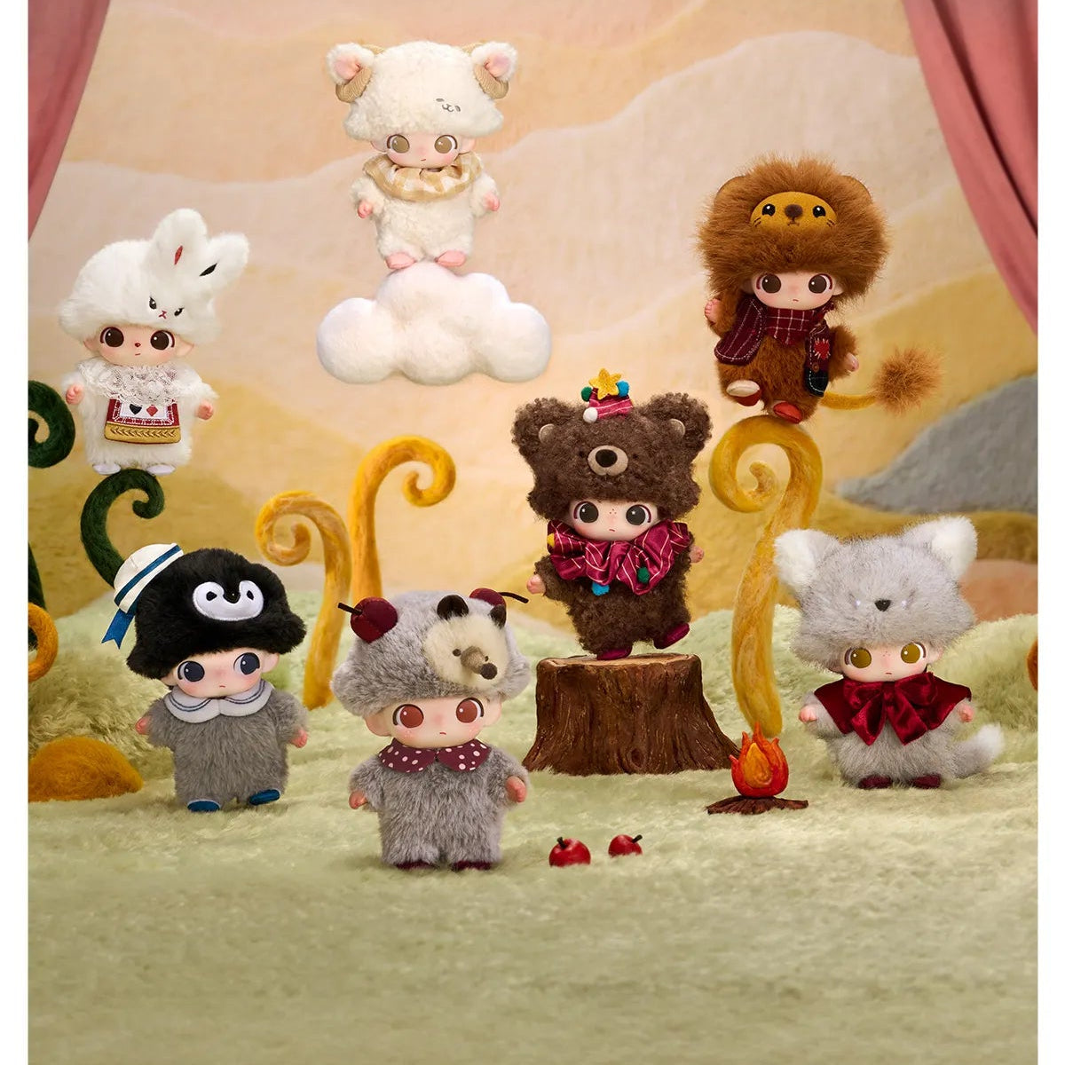 DIMOO - The Secret Theatre Club Series-Vinyl Plush Pendant Blind Box